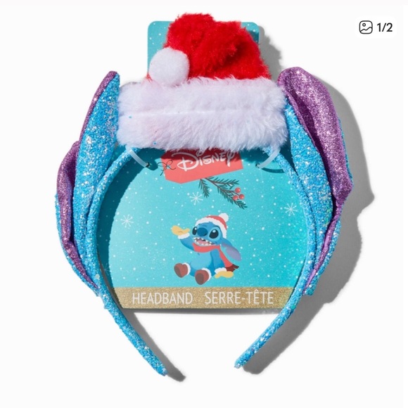 Sold… Disney Stitch Hair Accessories, notebook and headband 3 piece lot - Picture 4 of 7